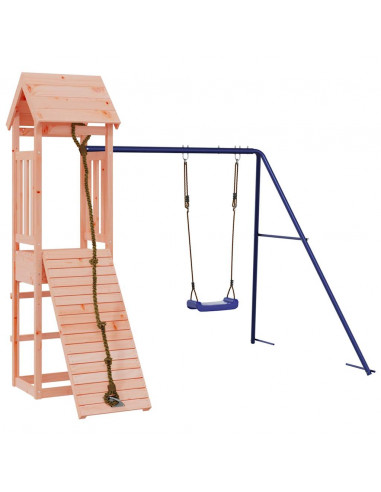 Set da Gioco da Esterno in Legno Massello di Douglas