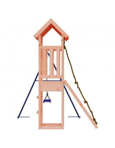 Set da Gioco da Esterno in Legno Massello di Douglas