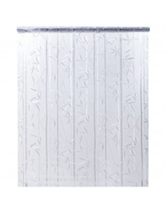 Pellicola per Finestra Smerigliata Motivo Bambù 45x500 cm PVC 2