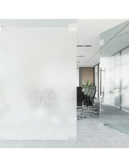 Pellicola per Finestra Smerigliata Motivo Stella 45x500 cm PVC