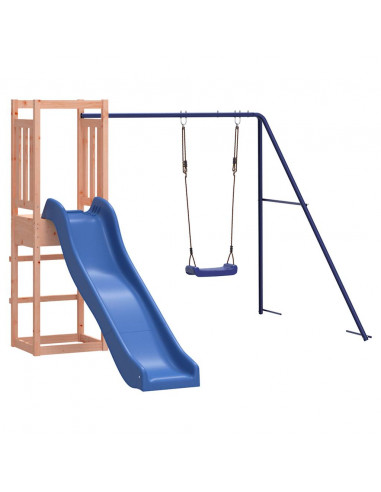 Set da Gioco da Esterno in Legno Massello di Douglas