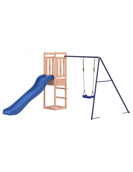 Set da Gioco da Esterno in Legno Massello di Douglas