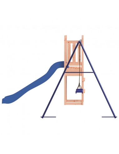 Set da Gioco da Esterno in Legno Massello di Douglas