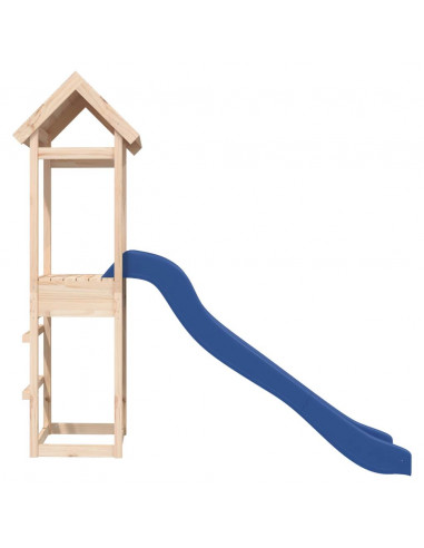 Set da Gioco da Esterno in Legno Massello di Pino