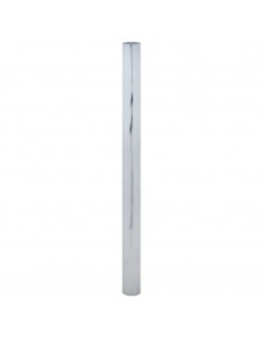 Pellicola Solare Statica Effetto Riflettente Argento 60x500 PVC 2
