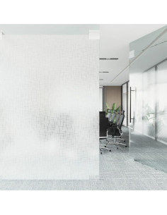Pellicola per Finestra Smerigliata Motivo Stella 60x500 cm PVC 2