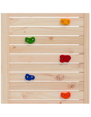 Set da Gioco da Esterno in Legno Massello di Pino