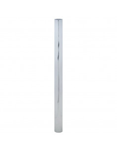 Pellicola Solare Statica Riflettente Argento 60x1000 cm PVC 2