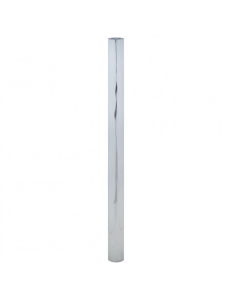 Pellicola Solare Statica Riflettente Argento 60x1000 cm PVC