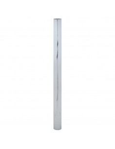 Pellicola Solare Statica Riflettente Argento 45x2000 cm PVC 2