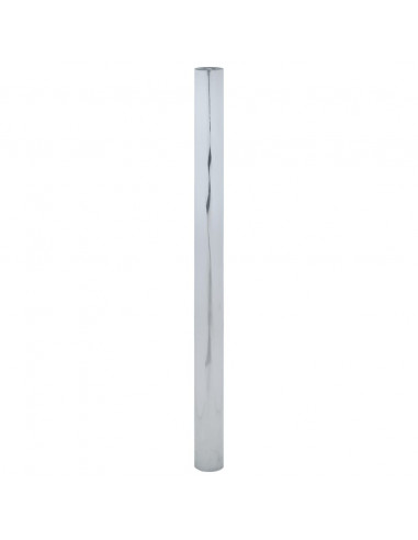 Pellicola Solare Statica Riflettente Argento 45x2000 cm PVC