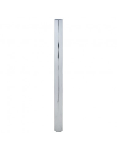 Pellicola Solare Statica Riflettente Argento 60x2000 cm PVC