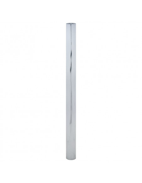 Pellicola Solare Statica Riflettente Argento 60x2000 cm PVC