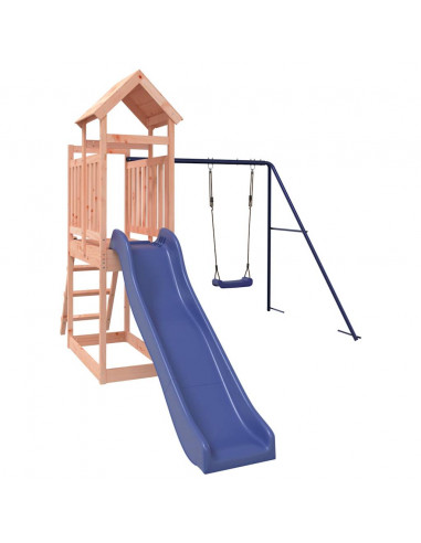 Set da Gioco da Esterno in Legno Massello di Douglas