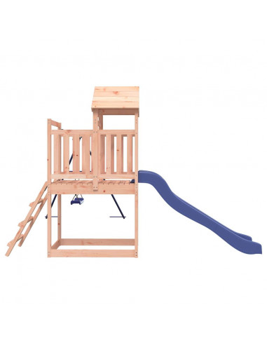 Set da Gioco da Esterno in Legno Massello di Douglas