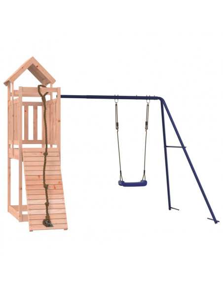 Set da Gioco da Esterno in Legno Massello di Douglas
