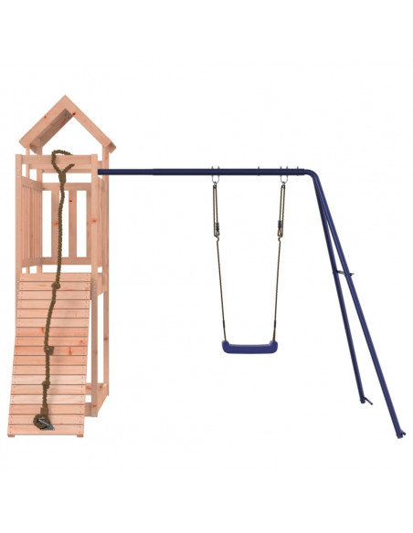 Set da Gioco da Esterno in Legno Massello di Douglas