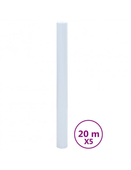Pellicole Statiche Smerigliate Bianche Trasparenti 5pz in PVC