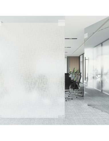Pellicole per Finestre Smerigliate 2pz Motivo Stella in PVC