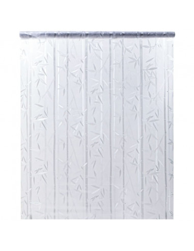 Pellicole per Finestre Smerigliate 4pz Motivo Bambù in PVC