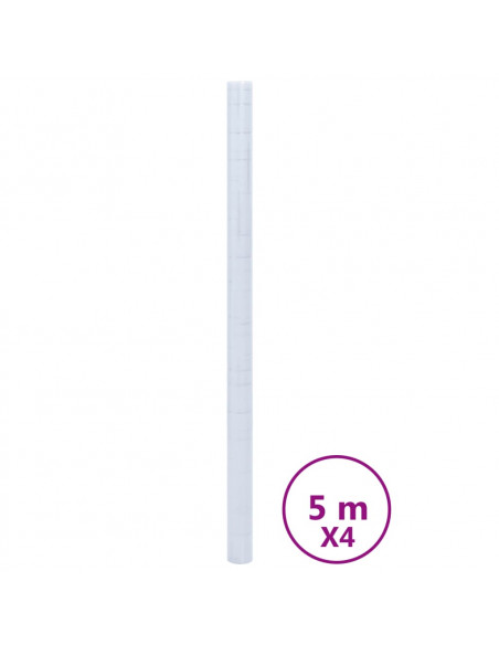Pellicole per Finestre Smerigliate 4pz Motivo Stella in PVC