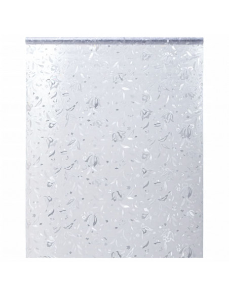 Pellicole per Finestre Smerigliate 2pz Motivo Fiori in PVC