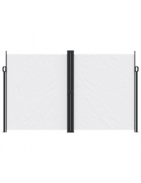Tenda da Sole Laterale Retrattile Bianca 200x1200 cm