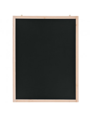 Lavagna a Parete in Legno di Cedro 60x80 cm