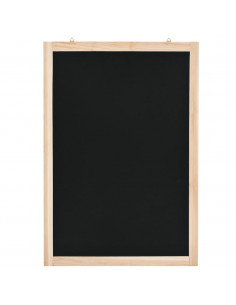 Lavagna a Parete in Legno di Cedro 40x60 cm 2
