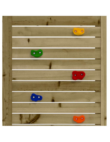 Set da Gioco da Esterno in Legno di Pino Impregnato