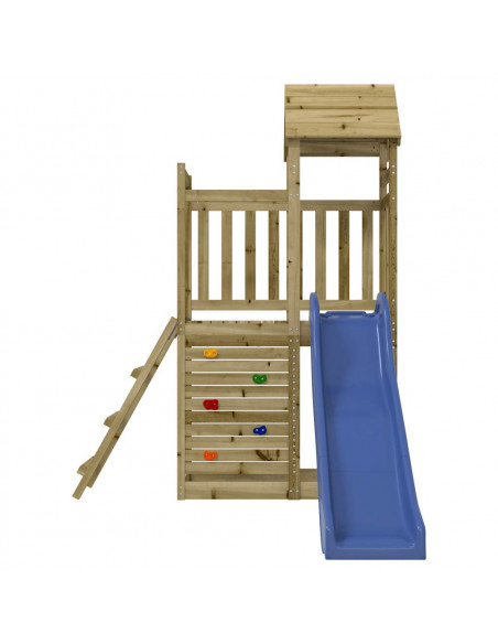 Set da Gioco da Esterno in Legno di Pino Impregnato
