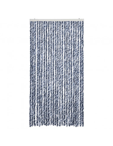 Tenda Antimosche Blu e Bianca 100x200 cm in Ciniglia
