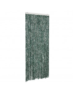 Tenda Antimosche Verde e Bianca 100x200 cm in Ciniglia 2