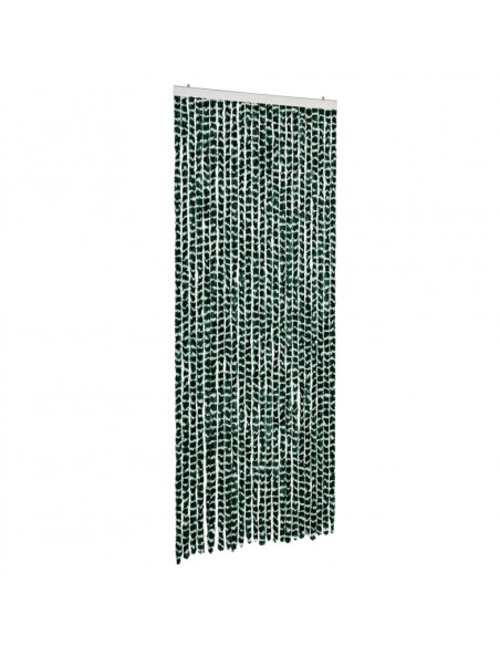 Tenda Antimosche Verde e Bianca 100x200 cm in Ciniglia