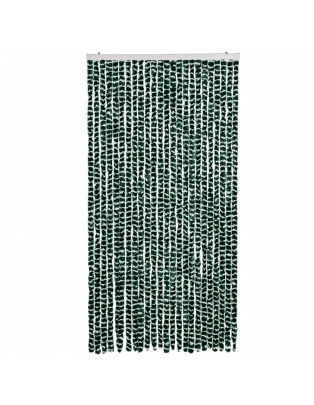 Tenda Antimosche Verde e Bianca 100x200 cm in Ciniglia