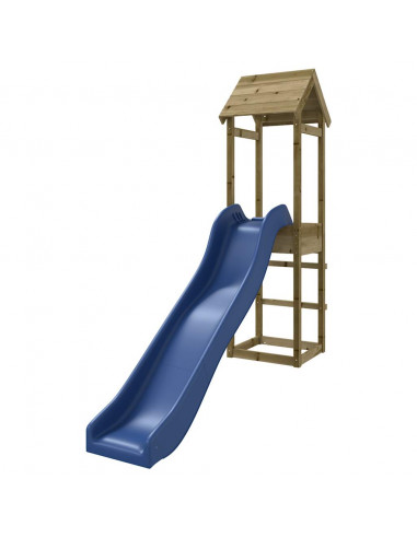 Set da Gioco da Esterno in Legno di Pino Impregnato