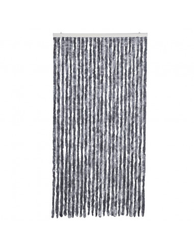 Tenda Antimosche Grigio Argento 100x230 cm in Ciniglia