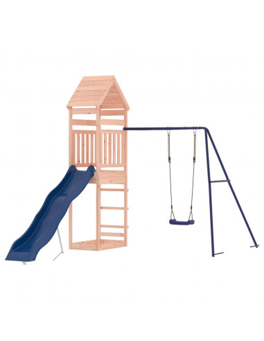 Set da Gioco da Esterno in Legno Massello di Douglas