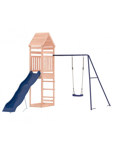 Set da Gioco da Esterno in Legno Massello di Douglas