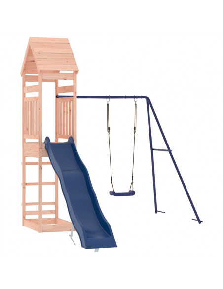 Set da Gioco da Esterno in Legno Massello di Douglas