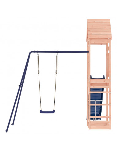 Set da Gioco da Esterno in Legno Massello di Douglas