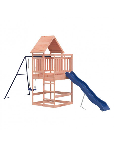 Set da Gioco da Esterno in Legno Massello di Douglas
