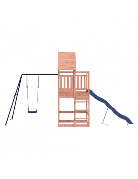 Set da Gioco da Esterno in Legno Massello di Douglas