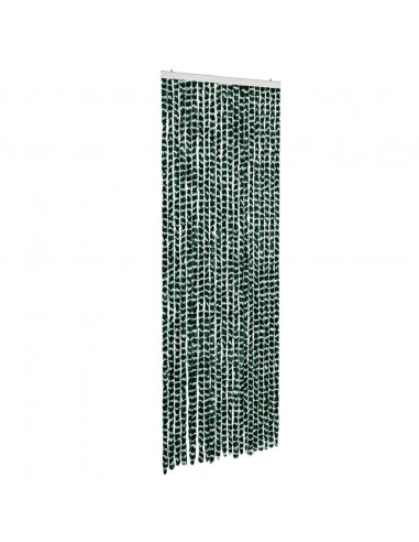 Tenda Antimosche Verde e Bianca 90x200 cm in Ciniglia