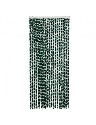 Tenda Antimosche Verde e Bianca 90x200 cm in Ciniglia