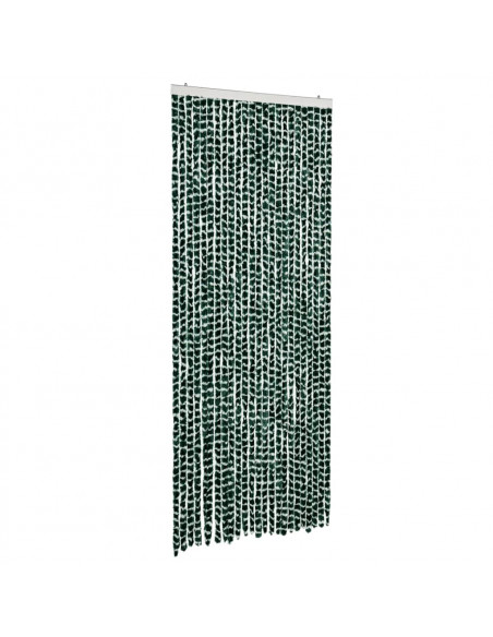 Tenda Antimosche Verde e Bianca 100x230 cm in Ciniglia