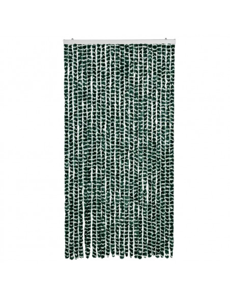 Tenda Antimosche Verde e Bianca 100x230 cm in Ciniglia