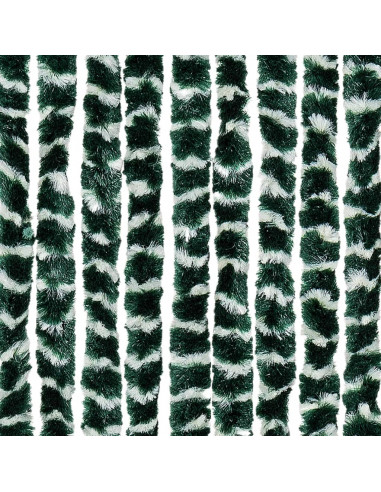 Tenda Antimosche Verde e Bianca 100x230 cm in Ciniglia