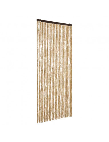 Tenda Antimosche Beige 100x230 cm in Ciniglia