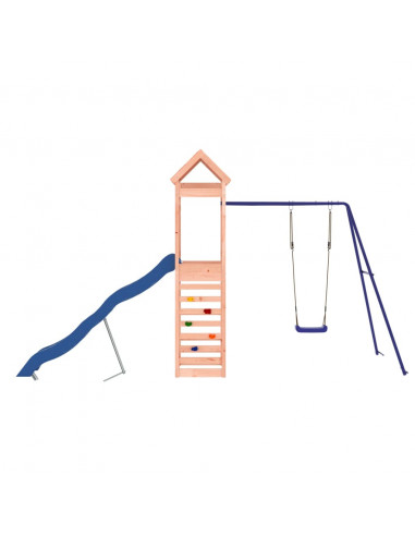 Set da Gioco da Esterno in Legno Massello di Douglas